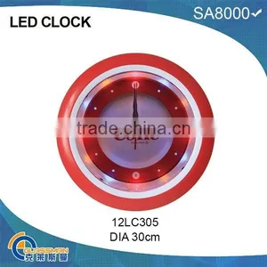 12 Inch Led Clock thumbnail-2
