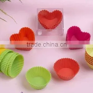 FDA Food Grade Silicone Cake Mould Cookie Cup thumbnail-1