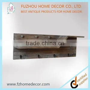 Decorative Vintage Wooden Wall Shelf thumbnail-1