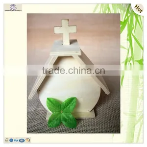 Mind Design Light Plywood Cross Bird Canaris Cage thumbnail-3