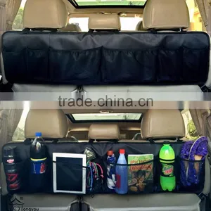 High Quality Products Car Trunk Organizer With 3 Headrest Strap thumbnail-1