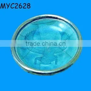 Wiccan Pagan Products Ceramic Turquoise Offering Bowl thumbnail-1