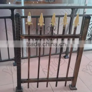for Street Decorative Black Cheap Steel Fence, Factory Direct Production Fence thumbnail-6
