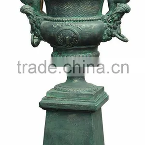 Angel Shape Cast Iron Decorative Flower Pot Classic Planter thumbnail-1