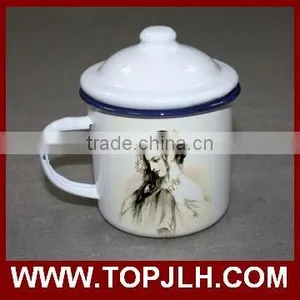 Best Selling Hotel Tea Cup for Sublimation Enamel Cups Heat Press thumbnail-5