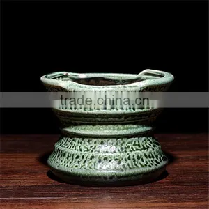 Yixing Indoor Mini Clay Flower Pots, Ceramic Cup Shaped Flower Pot thumbnail-1