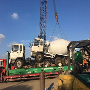 8cbm использованный грузовик-бетоносмеситель Isuzu thumbnail-4