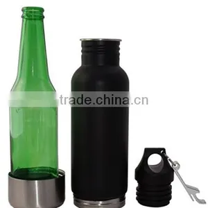 Stainless Steel Keep 12 Hours Beer Bottle -fits 12oz Beer Bottle thumbnail-1