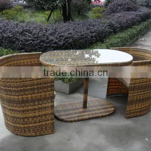 3pcs Rattan Coffee Set thumbnail-1