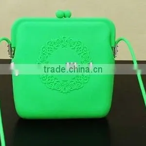 Long Strap Silicone Shoulder Bag for Girls thumbnail-3