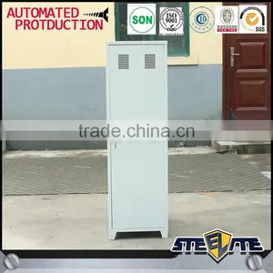 Steel Filing Cabinet Metal Locker One Door Red Iron Locker thumbnail-6