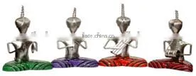 I/W PAINTED SITTING MUSICAL MEN S/4 thumbnail-1