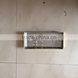 Plastic Vac-formed Thick Film Blister Rectangular Cover With Gold Plating thumbnail-3
