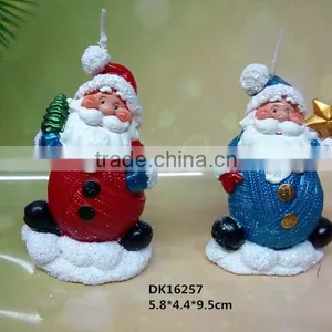 Factory Wholesale Santa Claus Christmas Candle thumbnail-1