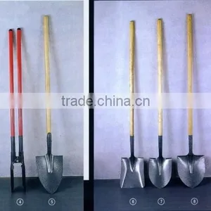Garden Shovel, Garden Tools, Carbon Steel Shovels, Round Shovel and Square Shovel thumbnail-1