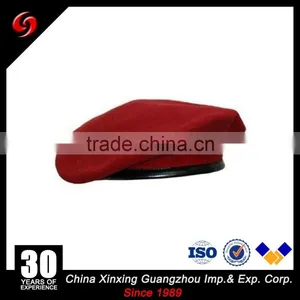Military Custom Color Military Army Beret Caps Beret Hat for Sale thumbnail-5