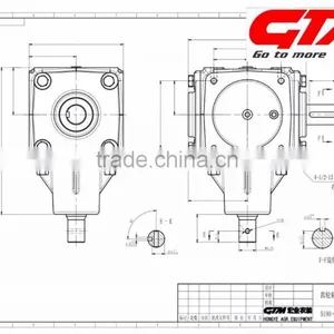 GTM Agricultural 1 1 Ratio Rotary Tiller Gearbox thumbnail-3