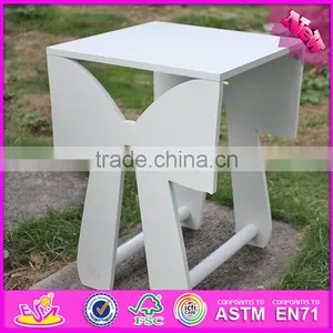 2016 New Design White Wooden Kids Play Table for Study W08G183 thumbnail-3