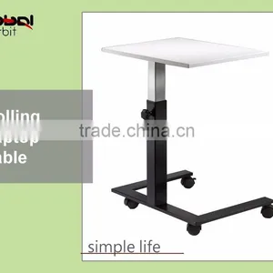 Mobile Portable Bedside Reading Desk Hospital Over Bed Side Table thumbnail-3
