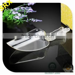 High Quality Plastic Wedding Birthdy Party Clear Scoops/customize Clear Ice Scoop/makde Your Own Food Scoops thumbnail-1