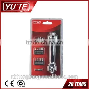 14pcs Socket Dog Bone Wrench /flexible Socket Wrench thumbnail-1