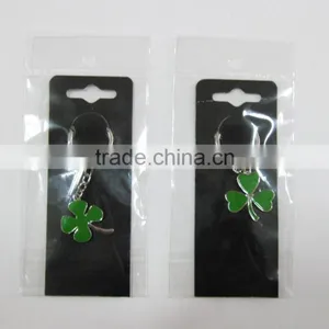 3 and 4 Leaf Clover Keychain /keyring thumbnail-3