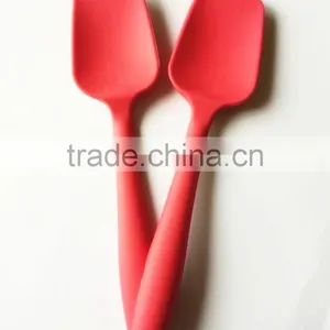 Eco-friendly Non-stick Baby Silicone Spoon With Inner Stainless Steel , Hot Sale on Ebay thumbnail-1
