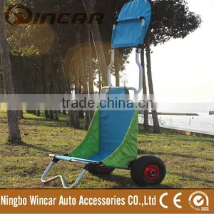 Folding Canvas Kayak Trolley, Beach Cart thumbnail-4