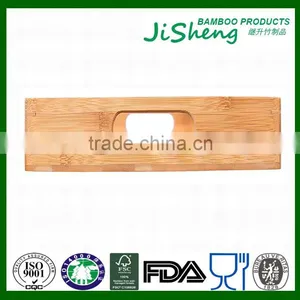 Eco-friendly Top Quality Bamboo Food Serving Tray With Handles thumbnail-5