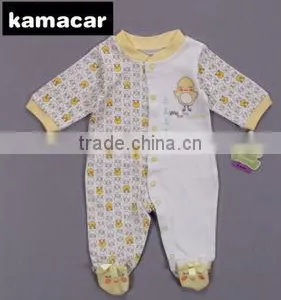 100% Cotton Interlock Lovely Baby Rompers thumbnail-1