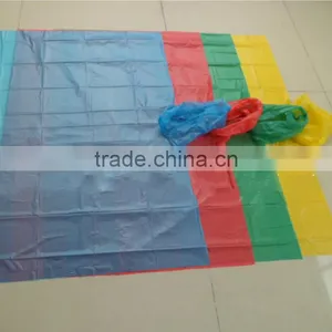 Cheap Fashional PE Emergency Poncho thumbnail-1