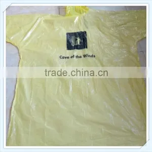 Beautiful Light Practical PE Raincoat Printing Logo thumbnail-1