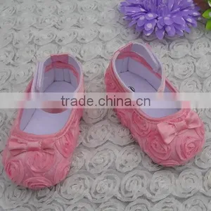 Wholesale Baby Rosette Shoes Cute Newborn Baby Shoes in Bulk Baby First Walker Shoes thumbnail-5