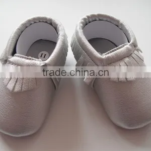 Handmade Fashion Tassels Baby Moccasin Newborn Babies Shoes Leather Prewalkers Shoes thumbnail-6