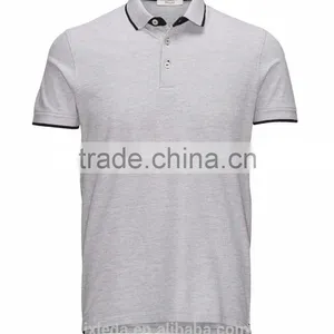 100% Cotton Men Polo Shirt Custom, Plain Polo T-shirt Cheap Wholesale thumbnail-4