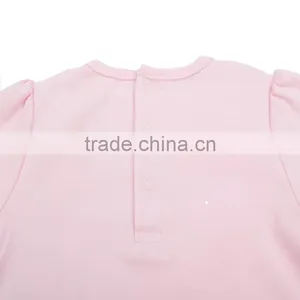 Embroidery Ballet Shoes Newborn Romper Baby Girl Bubble Romper thumbnail-5