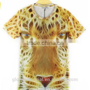 Fashion Latest Design Short Sleeve 3d Printing T-shirt thumbnail-1