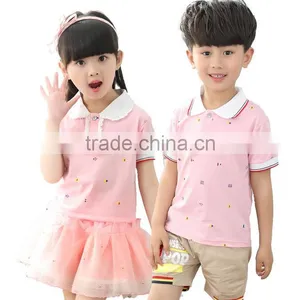 Custom Nice Design Kids School Clothes Online Genuine School Uniform on Sale thumbnail-1