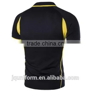 2016 New Mens Short Sleeve Cotton Blend Sport T-Shirts Men Polo t Shirts Sports Jerseys Golf Tennis Undershirts thumbnail-3