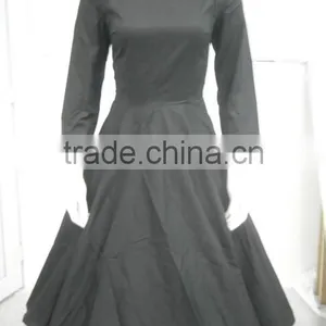 Vintage 1950's Rockabilly Swing Dress Vintage 50s Rockabilly Dress thumbnail-2