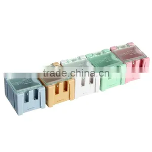 Hot Sale 100pcs SMT SMD Electronic Components Parts Box Cases Patch Laboratory Storage Box Plastic Five Color thumbnail-5