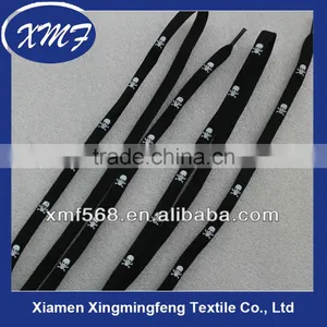 Fashion Skull Silk Screen Printing Shoelaces thumbnail-1