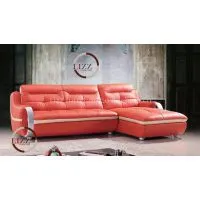 Simple Modern Leather Sofa L.p163 thumbnail-1