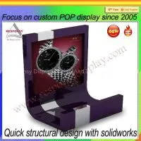 Customized Desktop Acrylic Watch Display Stand With High Quality thumbnail-1
