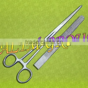 9 Uterine Bozeman Forceps Surgical Veterinary Instrument thumbnail-1