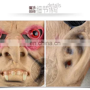 Halloween Red Eyes Ghost Horror Mask thumbnail-6