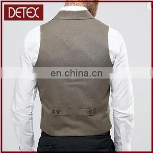 2017 Latest Design Vest Men Suit Waistcoat thumbnail-2