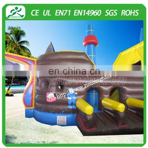 Commercial Inflatable Mouse Jumping Castle Slide Combo From Running Fun thumbnail-5