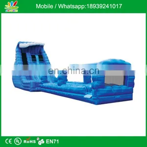 Inflatable 22ft Blue Crush 2 Lane Run N Slide Combo thumbnail-1