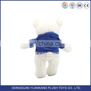 Direct Manufacturer With ICTI Certificate Plush White Soft Teddy Bear Toy thumbnail-6